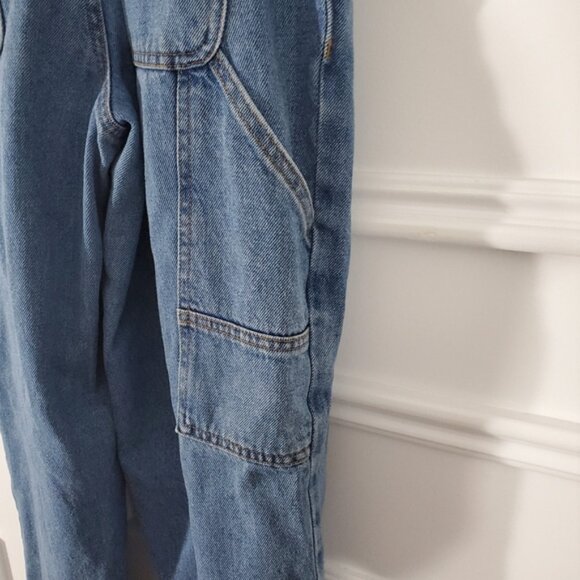Noisy May Vintage Y2K Classic Denim Overalls/ Dungarees - Picture 10 of 12